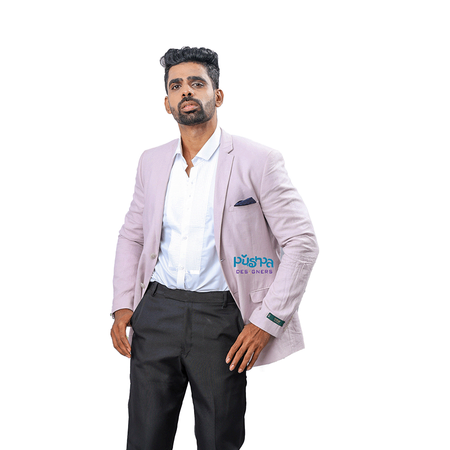 Baby Pink Plan Blazer view 2